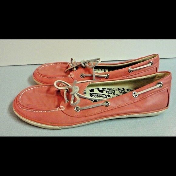 Rock & Candy pink deck shoes by Zigi  sz 9 - Picture 2 of 4